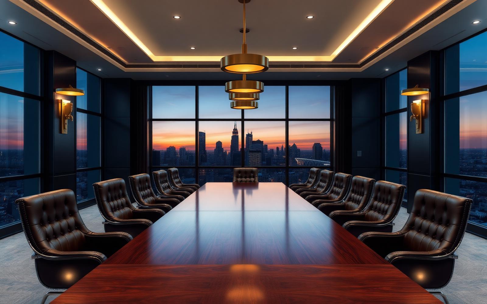 Executive boardroom